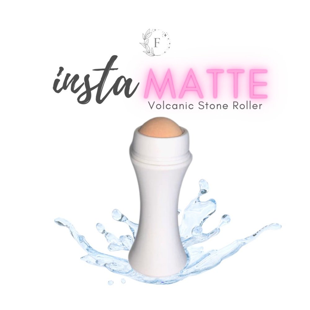 InstaMATTE Volcanic Oil Absorbing Stone Roller Oily and Acne Prone Skin